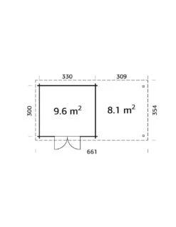 Abri De Jardin Elsa 9.9 M² + Avancée De 3.1 En Bois Massif 28 Mm -Lafuma Soldes abri de jardin elsa 99 m avancee de 31 en bois massif 28 mm 3