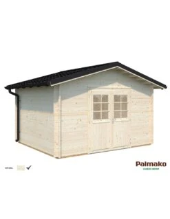 Abri De Jardin Tina 10.8 M² En Bois Massif 34 Mm -Lafuma Soldes abri de jardin tina 108 m en bois massif 34 mm 4