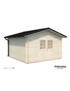 Abri De Jardin Tina 14 M² En Bois Massif 34 Mm -Lafuma Soldes abri de jardin tina 14 m en bois massif 34 mm 2