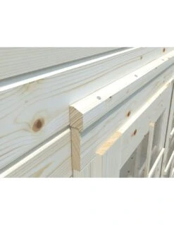 Abri De Jardin Tina 14 M² En Bois Massif 34 Mm -Lafuma Soldes abri de jardin tina 14 m en bois massif 34 mm 8