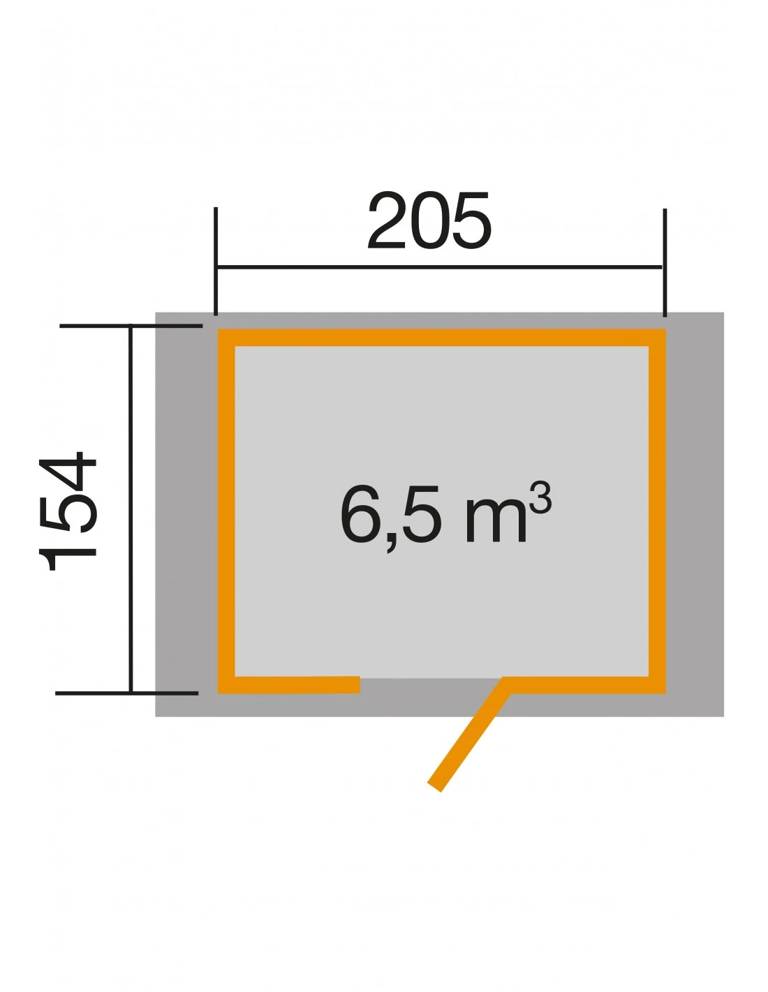 Abri De Jardin WEKA 223 De 3.2 M² Au Choix En Bois Massif 21 Mm 4 Abri De Jardin WEKA 223 De 3.2 M² Au Choix En Bois Massif 21 Mm – Image 2
