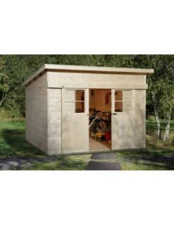 Abri De Jardin WEKA 225 De 6.2 M² Au Choix En Bois Massif 21 Mm