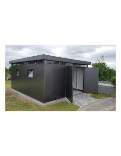 Abri/garage CasaNova Isolé Largeur 4m BIOHORT -Lafuma Soldes abrigarage casanova isole largeur 4m biohort 1
