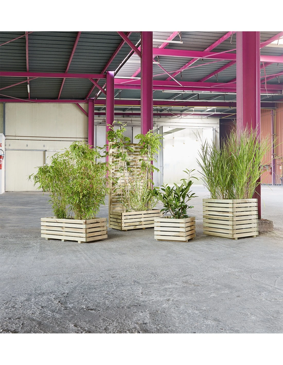 Bac Carré Küb En Bois Traité Autoclave - 60x60xH60 Cm 6 Bac Carré Küb En Bois Traité Autoclave - 60x60xH60 Cm – Image 4