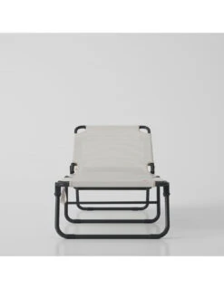 Bain De Soleil AMIGO Aluminium Anthracite Texfil Blanc Beige 9 Bain De Soleil AMIGO Aluminium Anthracite Texfil Blanc Beige -Lafuma Soldes bain de soleil amigo aluminium anthracite texfil blanc beige 3