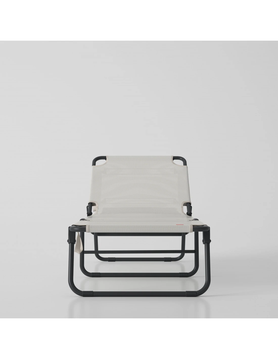 Bain De Soleil AMIGO Aluminium Anthracite Texfil Blanc Beige 6 Bain De Soleil AMIGO Aluminium Anthracite Texfil Blanc Beige – Image 4