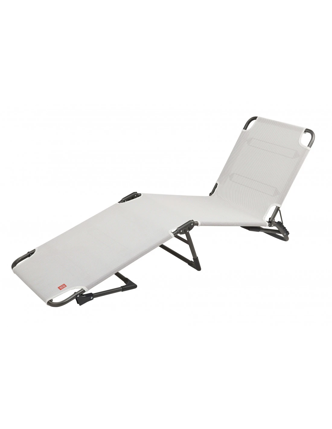 Bain De Soleil AMIGO Aluminium Anthracite Texfil Blanc Gris 4 Bain De Soleil AMIGO Aluminium Anthracite Texfil Blanc Gris – Image 2