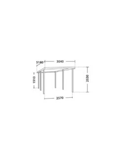 Carport LOUISON Traité Autoclave Teinté Anthracite De 15.8 M² 8 Carport LOUISON Traité Autoclave Teinté Anthracite De 15.8 M² -Lafuma Soldes carport louison traite autoclave teinte anthracite de 158 m 2