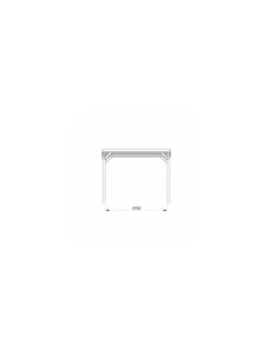 Carport Victor Traité Autoclave Teinté Marron De 16.5 M² -Lafuma Soldes carport victor traite autoclave teinte marron de 165 m 3