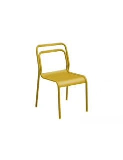 Chaise De Jardin EOS Empilable En Aluminium - Tournesol