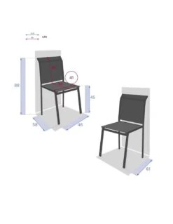 Chaise De Jardin Essentia Empilable - Aluminium Graphite 10 Chaise De Jardin Essentia Empilable - Aluminium Graphite -Lafuma Soldes chaise de jardin essentia empilable aluminium graphite 1 3