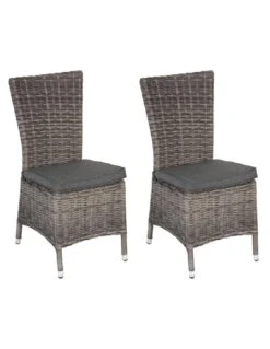 Chaise De Jardin Mooréa - Aluminium Et Résine Tressée - Terre D'ombre 14 Chaise De Jardin Mooréa - Aluminium Et Résine Tressée - Terre D'ombre -Lafuma Soldes chaise de jardin moorea aluminium et resine tressee 1