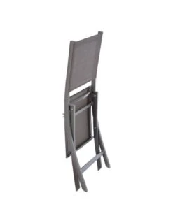 Chaise De Jardin Pliante Essentia Graphite - Aluminium Et Texaline - Graphite / Anthracite -Lafuma Soldes chaise de jardin pliante essentia graphite aluminium et texaline graphite anthracite 2
