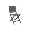 Chaise Julia - Graphite 2 Chaise Julia - Graphite -Lafuma Soldes chaise julia graphite