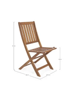 Chaise Pliante Acacia Mali -Lafuma Soldes chaise pliante acacia mali 2