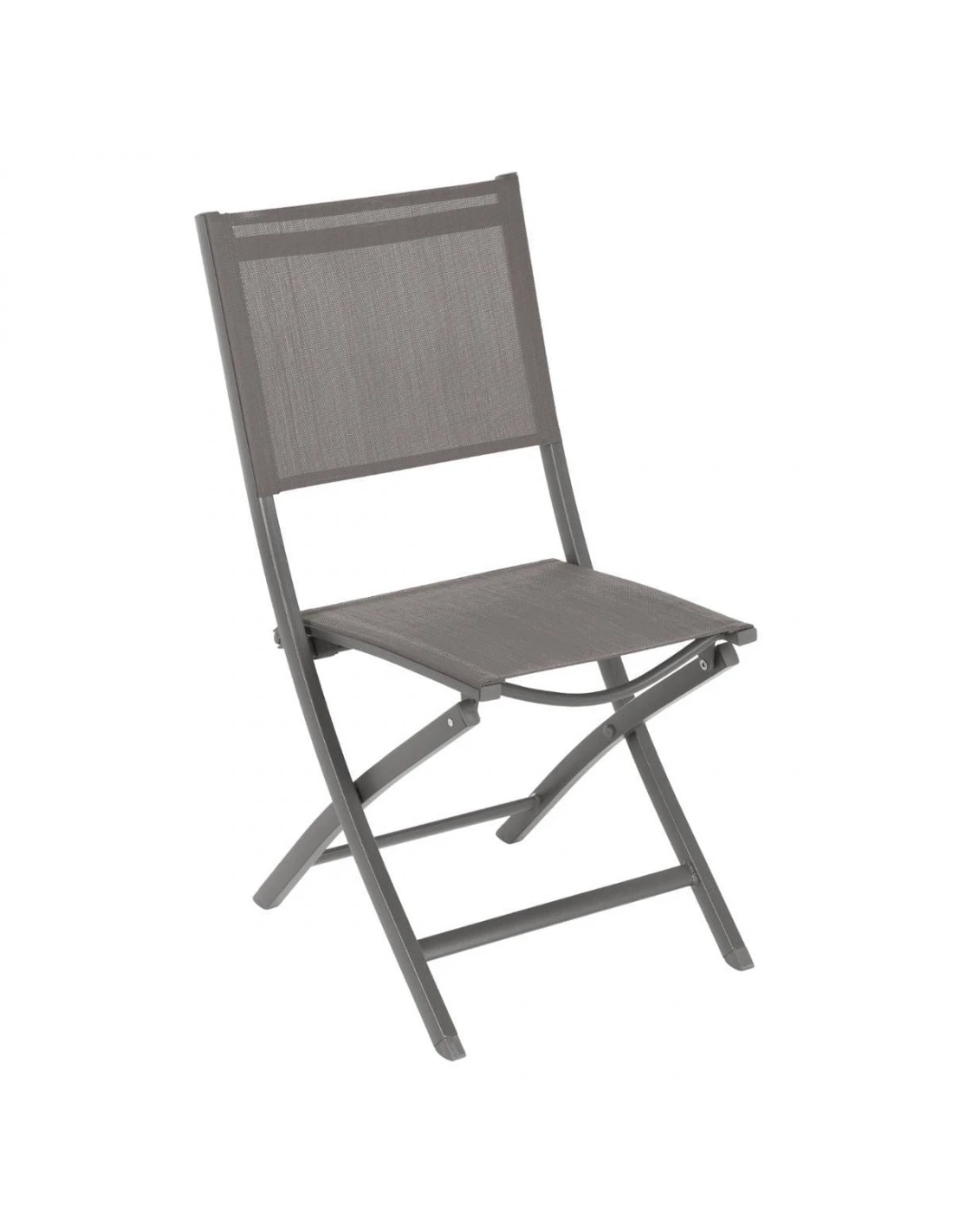 Chaise Pliante Essentia - Aluminium Tonka Assise Wengé 4 Chaise Pliante Essentia - Aluminium Tonka Assise Wengé – Image 2