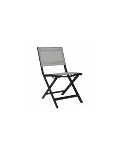 Chaise Pliante Nils - Anthracite Textylène Argent -Lafuma Soldes chaise pliante nils plusieurs coloris