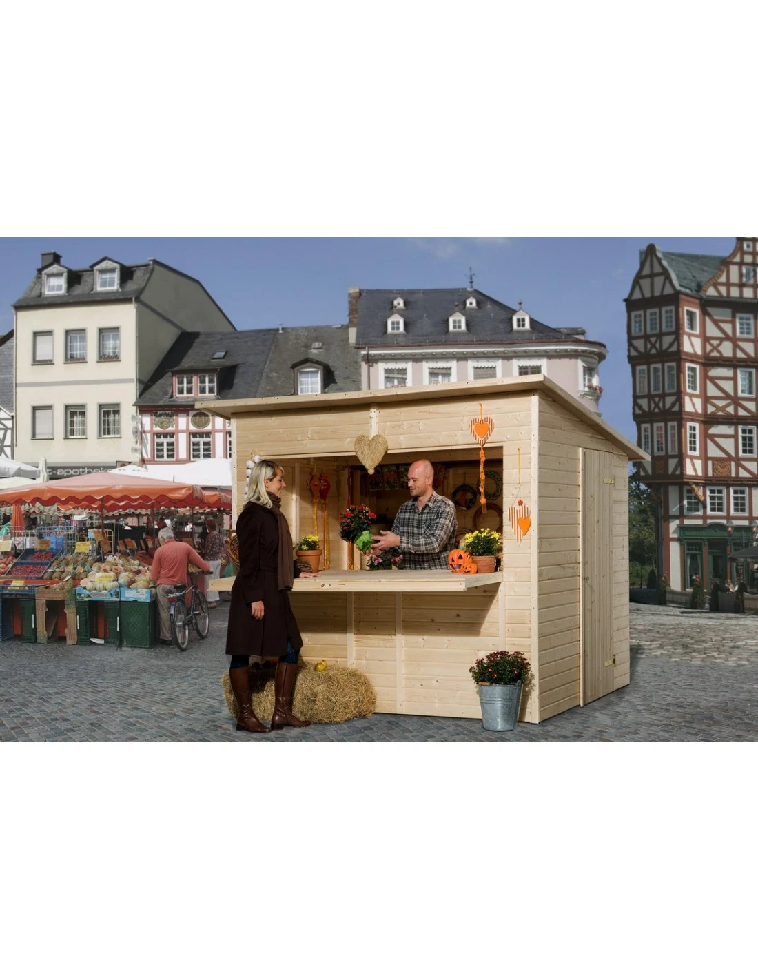 Chalet De Vente WEKA 221 En Bois Massif 19 Mm 3 Chalet De Vente WEKA 221 En Bois Massif 19 Mm