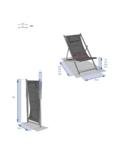 Chilienne De Jardin Honolulu - 4 Positions - Bordeaux -Lafuma Soldes chilienne de jardin honolulu 4 positions bordeaux 6