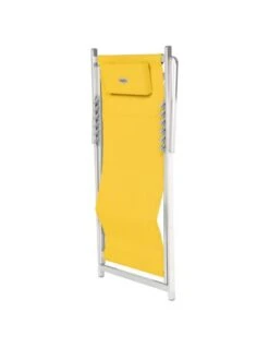 Chilienne De Jardin Honolulu - 4 Positions - Moutarde -Lafuma Soldes chilienne de jardin honolulu 4 positions moutarde 3