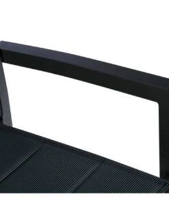 Fauteuil De Jardin Allure Empilable - Aluminium Et Texaline Matelassée - Graphite / Poivre -Lafuma Soldes fauteuil de jardin allure empilable aluminium et texaline matelassee graphite poivre 2