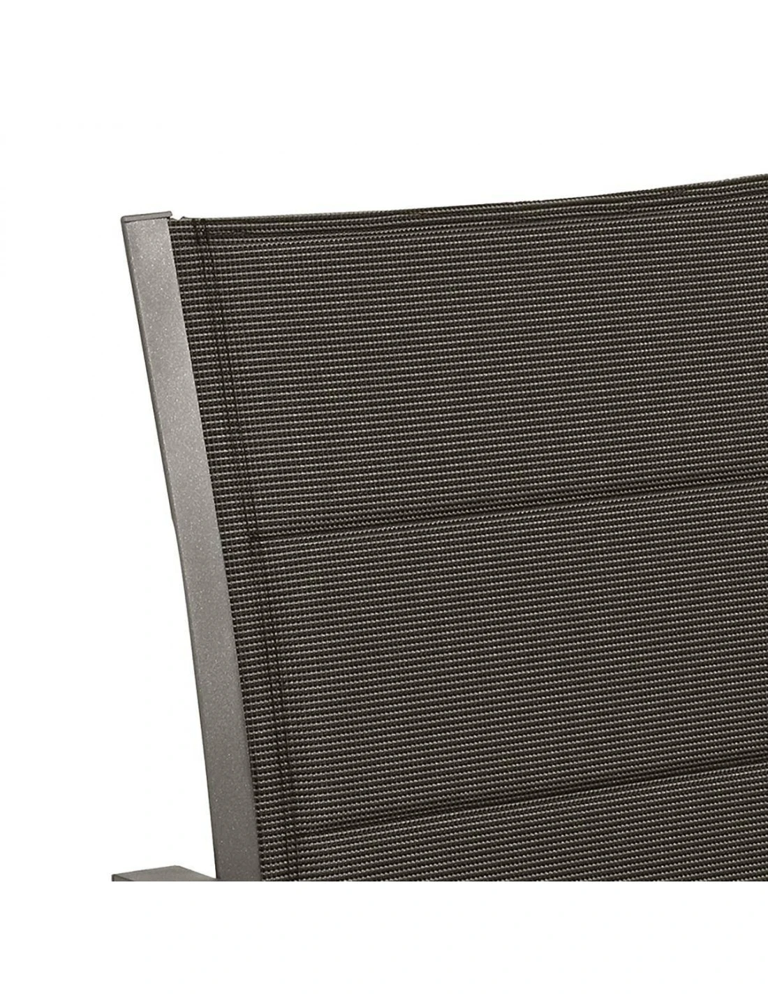 Fauteuil De Jardin Allure Empilable - Aluminium Et Texaline Matelassée - Praline / Speculos 5 Fauteuil De Jardin Allure Empilable - Aluminium Et Texaline Matelassée - Praline / Speculos – Image 3