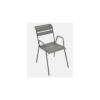 Fauteuil De Jardin Bridge Monceau Empilable Métal - Romarin -Lafuma Soldes fauteuil de jardin bridge monceau empilable metal 2