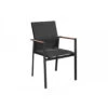 Fauteuil De Jardin Delia Empilable - Alu/Tpep/Acc - Graphite/noir -Lafuma Soldes fauteuil de jardin delia empilable alutpepacc graphitenoir