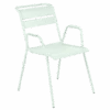 Fauteuil De Jardin Monceau XL Empilable Métal - Menthe Glaciale -Lafuma Soldes fauteuil de jardin monceau xl empilable metal 3