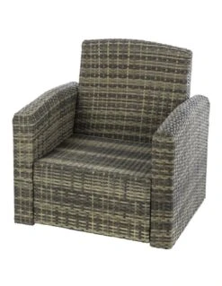 Fauteuil De Jardin Polynésia - Résine Tressée - Naturae -Lafuma Soldes fauteuil de jardin polynesia resine tressee 3