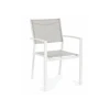 Fauteuil Empilable - Aluminium Blanc Cloud -Lafuma Soldes fauteuil empilable aluminium blanc cloud