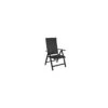 Fauteuil Multipositions ELEGANCE - Aluminium Et TPEP - Graphite / BBM -Lafuma Soldes fauteuil multipositions elegance aluminium et tpep 2