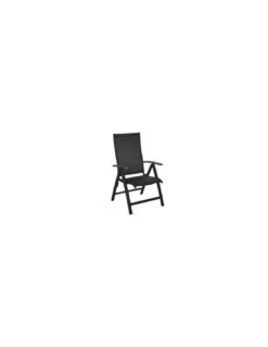 Fauteuil Multipositions ELEGANCE - Aluminium Et TPEP - Graphite / BBM