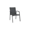 Fauteuil New Top - Anthracite Textilène Carbone -Lafuma Soldes fauteuil new top anthracite textilene carbone