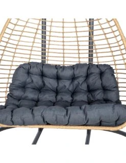 Fauteuil œuf Suspendu AJAR Ardoise 2 Places -Lafuma Soldes fauteuil oeuf suspendu ajar ardoise 2 places 2