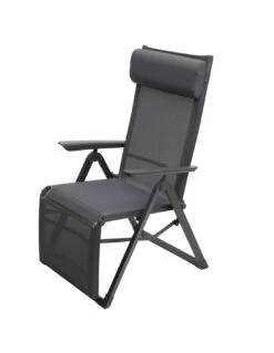 Fauteuil Relax Decima - Inclinable 8 Positions - Graphite / Anthracite -Lafuma Soldes fauteuil relax decima inclinable 8 positions graphite anthracite 1 5