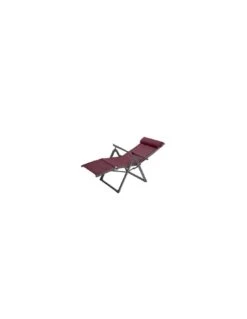 Fauteuil Relax Decima - Inclinable 8 Positions - Graphite / Bordeaux -Lafuma Soldes fauteuil relax decima inclinable 8 positions graphite bordeaux 2