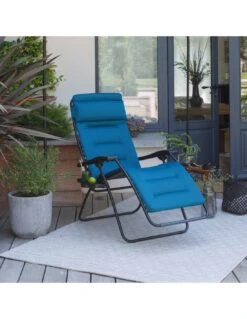 Lafuma Fauteuil Relax RSX Clip Air Comfort Coral Blue -Lafuma Soldes fauteuil relax rsx clip air comfort coral blue 3