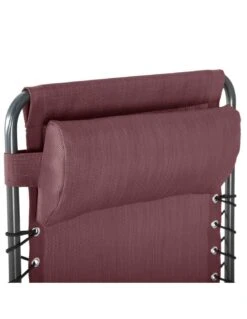 Fauteuil Relax Silos Basculant - 5 Positions - Bordeaux -Lafuma Soldes fauteuil relax silos basculant 5 positions bordeaux 5