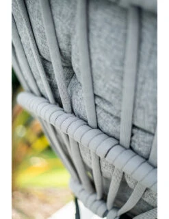 Fauteuil Suspendu Œuf OVO - Acier Et Résine Tressée -Lafuma Soldes fauteuil suspendu oeuf ovo acier et resine tressee 3