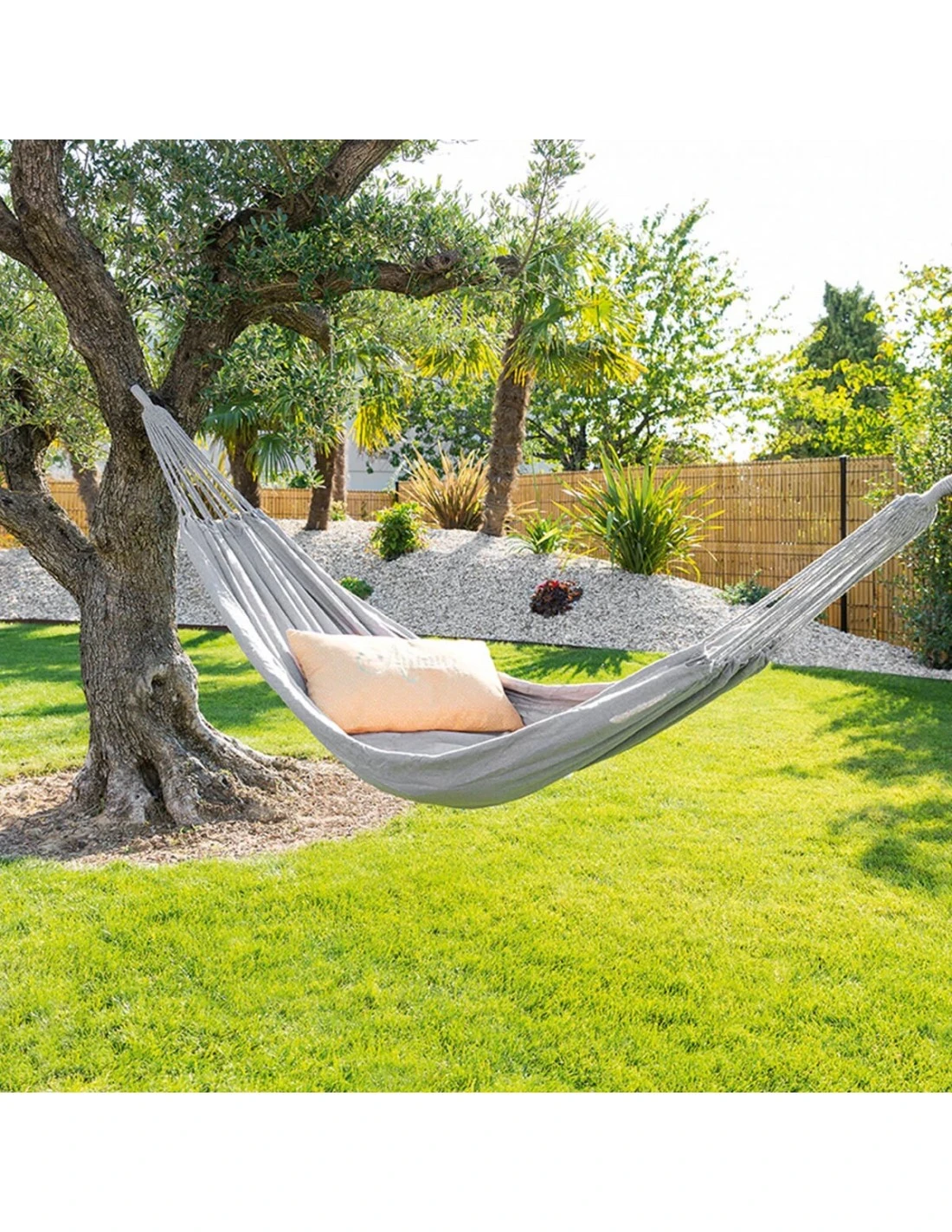 Hamac Yaqui Uni - L.200 X P.150 Cm - Framboise 13 Hamac Yaqui Uni - L.200 X P.150 Cm - Framboise – Image 11