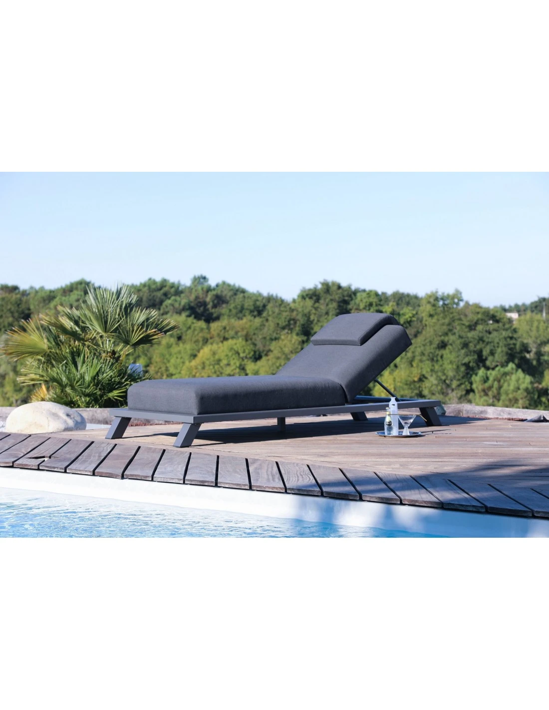 Lit Loft En Aluminium Coloris Graphite 4 Lit Loft En Aluminium Coloris Graphite – Image 2