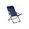 Relax De Jardin Pliant Easy - Graphite / Bleu -Lafuma Soldes relax de jardin pliant easy toile au choix 14