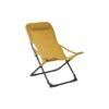 Relax De Jardin Pliant Easy - Graphite / Moutarde -Lafuma Soldes relax de jardin pliant easy toile au choix 4