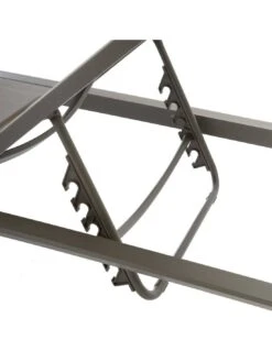 Transat De Jardin Allure 5 Positions - Aluminium Et Texaline - Praline / Speculos -Lafuma Soldes transat de jardin allure 5 positions aluminium et texaline praline speculos 3