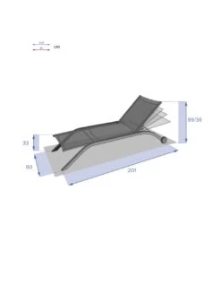 Transat De Jardin Milenio - 5 Positions - Aluminium Et Texaline - Bleu Pétrole / Blanc 14 Transat De Jardin Milenio - 5 Positions - Aluminium Et Texaline - Bleu Pétrole / Blanc -Lafuma Soldes transat de jardin milenio 5 positions aluminium et texaline bleu petrole blanc 5
