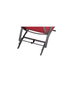 Transat Pliant Samba - 4 Positions - Aluminium Anodisé - Graphite / Grenade -Lafuma Soldes transat pliant samba 4 positions aluminium anodise graphite grenade 2